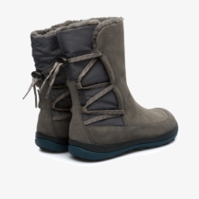 Camper Grey Ankle Boots Womens - Peu Pista Online Ireland | YAHXI4736